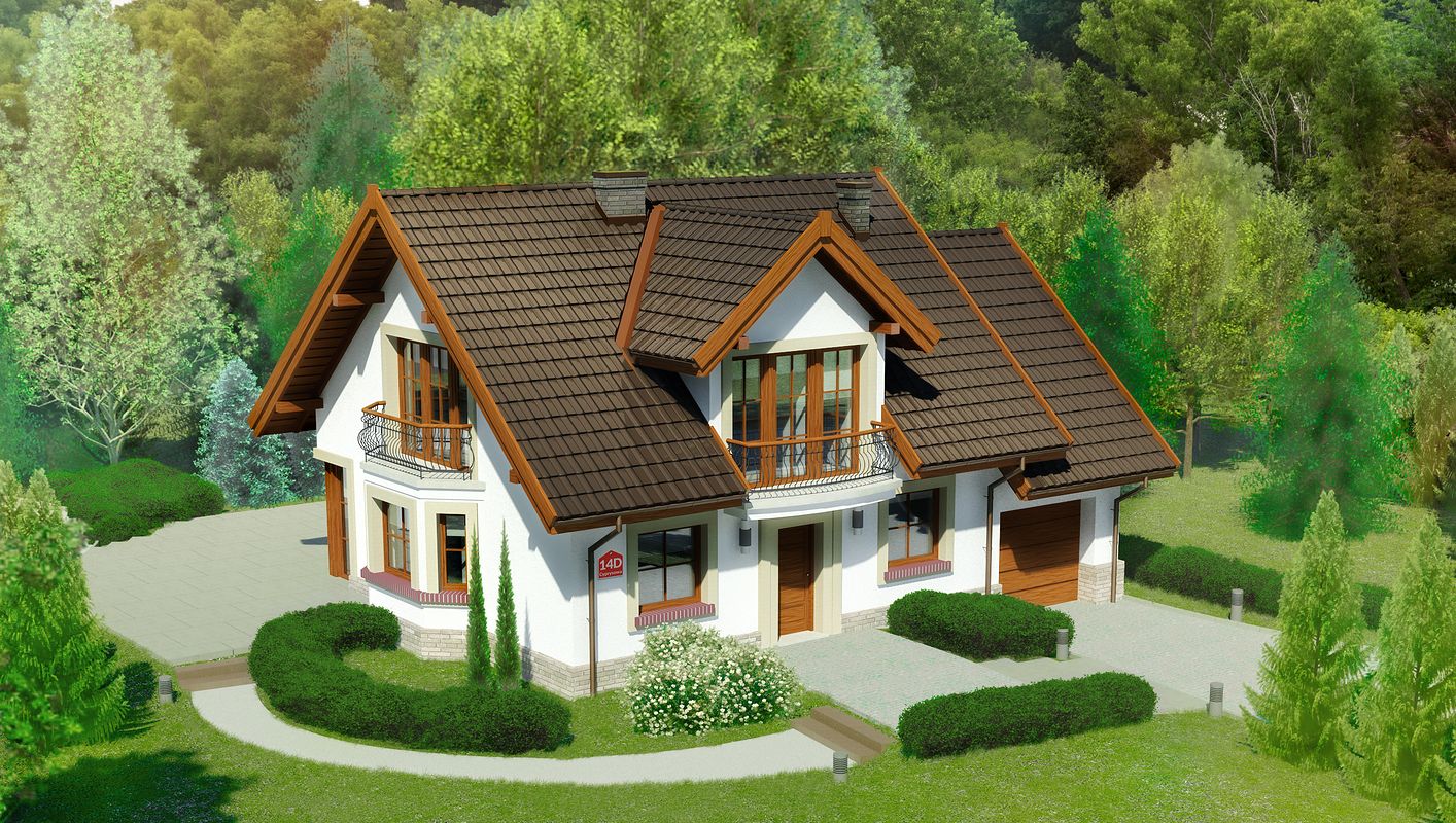 Проект дома DHF-6983-54