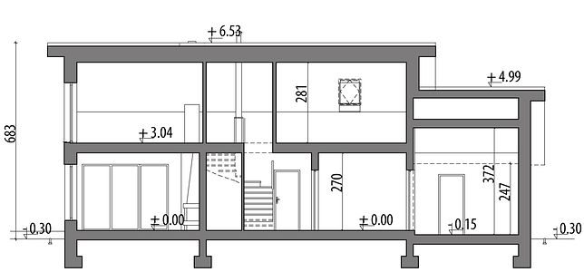Фасад дома CGK-9153-76 Фасад дома CGK-9153-76