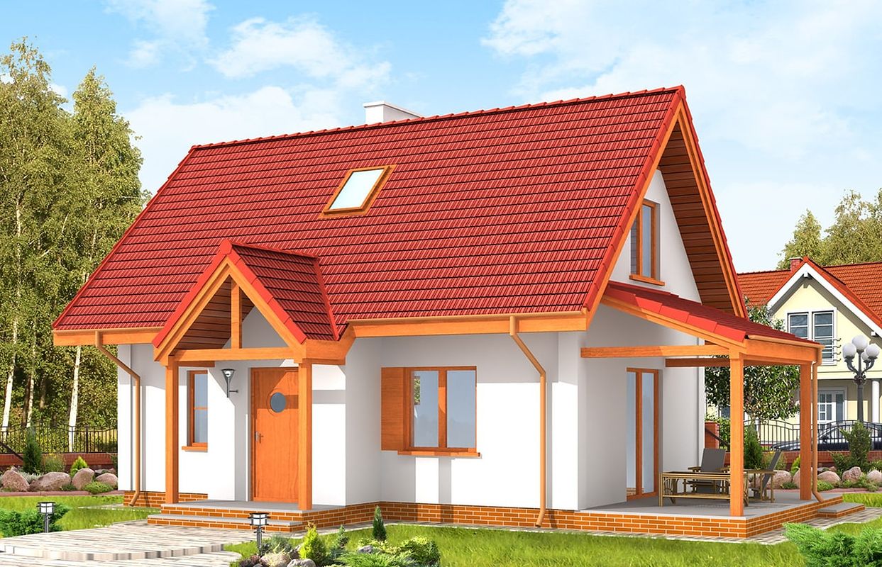 Проект дома FCK-6533-98
