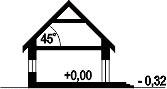Фасад дома BIF-6823-45 Фасад дома BIF-6823-45