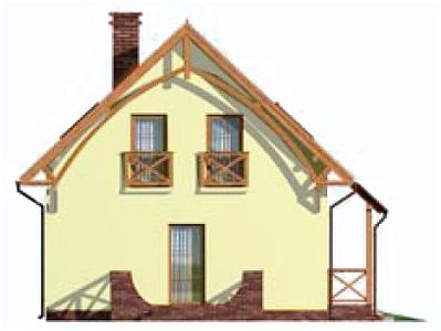 Фасад дома FIF-3997-47 Фасад дома FIF-3997-47