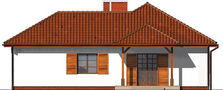 Фасад дома HAA-2762-92 Фасад дома HAA-2762-92