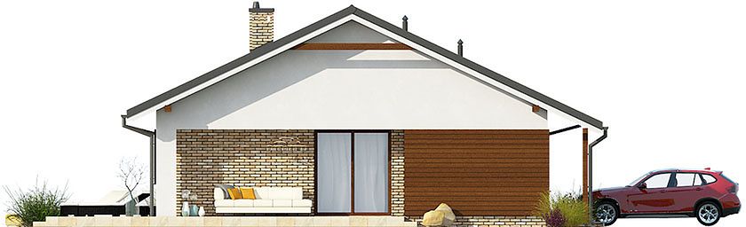 Фасад дома HGB-8853-97 Фасад дома HGB-8853-97