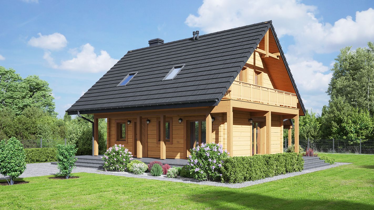 Проект дома DDB-1572-55