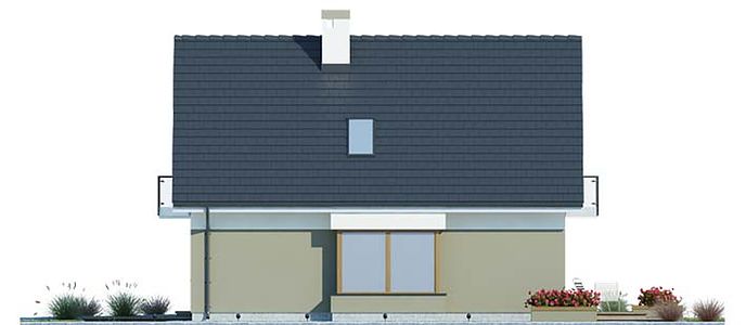 Фасад дома FBG-2433-83 Фасад дома FBG-2433-83